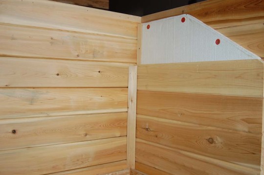 Cedar Log Home Wall Options